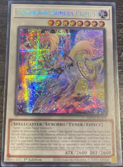YuGiOh! - Centur-Ion Primera Primus MP25-EN106 - Prismatic Secret Rare - NM/M - Image 1