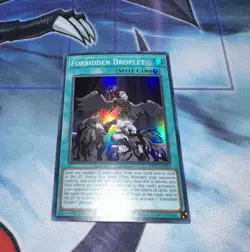 Forbidden Droplet NM 1st Edition Super Rare RA01-EN064 Yugioh! - Image 1