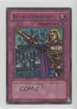 Royal Command Unlimited YuGiOh Labyrinth of Nightmare #LON-080 2003 READ - Image 1