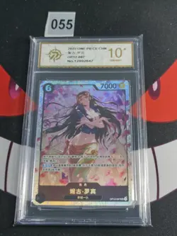 Nico Robin OP12-087 SR Legacy of the Master ONE PIECE Card Chinese-P gold 10 - Image 1