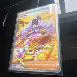 Jacinthe Full Art Rare Holo Trainer-Supporter Card POR 122/088 - Image 2