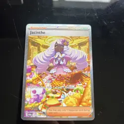 Jacinthe Full Art Rare Holo Trainer-Supporter Card POR 122/088 - Image 3