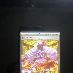 Jacinthe Full Art Rare Holo Trainer-Supporter Card POR 122/088 - Image 5