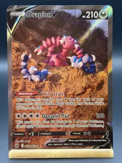 Pokemon TCG Drapion v Crown Zenith: Galarian Gallery Holo Ultra Rare Card - Image 1