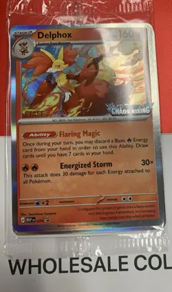 Pokemon Chaos Rising Staff Prerelease Promos All 4 cards Factory Sealed *SCARCE - Image 3