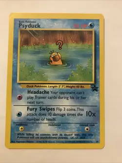 Pokemon Card - Psyduck WOTC Black Star League Promo #20 - Image 1