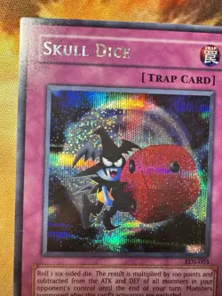 Skull Dice - Promo Card EDS-003 - Prismatic Secret Rare Near Mint NM Yugioh! - Image 2