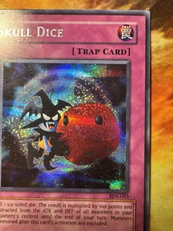 Skull Dice - Promo Card EDS-003 - Prismatic Secret Rare Near Mint NM Yugioh! - Image 3