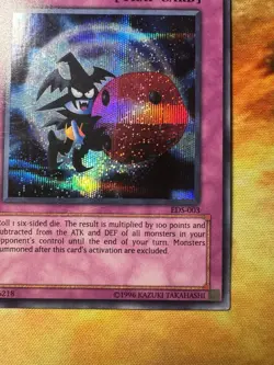 Skull Dice - Promo Card EDS-003 - Prismatic Secret Rare Near Mint NM Yugioh! - Image 4