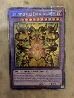 Yugioh! TCG - The Unstoppable Exodia Incarnate - Starlight Rare - MP25-EN008 - Image 1
