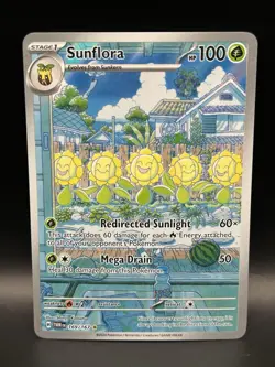 Sunflora 169/167 - Pokemon Twilight Masquerade Card - NM - Image 1