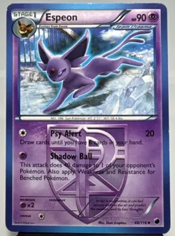 Pokemon TCG Espeon (Team Plasma) 48/116 Plasma Freeze Regular Card - Image 1