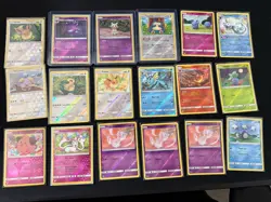 Pokemon TCG Sun and moon lot (20 cards) Sylveon, Eevee, Gengar, holo TAG TEAM - Image 1