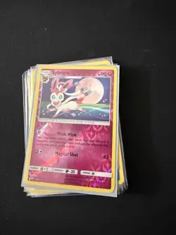 Pokemon TCG Sun and moon lot (20 cards) Sylveon, Eevee, Gengar, holo TAG TEAM - Image 3