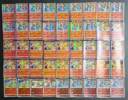 45*Lot Pokemon TCG S-Chinese R Card Holo Ponyta Moltres Infernapa Growlithe JD90 - Image 1