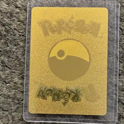 Pokemon Meowth VMAX Gold Foil Promo Card SWSH005 300 HP Sword & Shield - Image 2