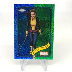 Marvel Card Kitty Pryde 188 Blue Green Shimmer /199 Topps Chrome 2025 [NM] - Image 1