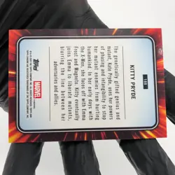 Marvel Card Kitty Pryde 188 Blue Green Shimmer /199 Topps Chrome 2025 [NM] - Image 4