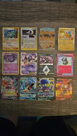 Pokemon 12 Card Lot. Rare Machamp Holo Hidden Legends. Skarmory E Reader - Image 1