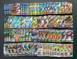 82 Lot pokemon TCG Chinese Card RR RRR Evee Mewtwo Gyarados Holo XL92 - Image 1