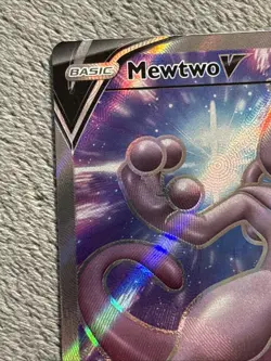 Mewtwo SWSH229 Sword Shield Promo Pokemon Card Full Art Holo NM - Image 5