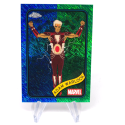 Marvel Card Adam Warlock 144 Blue Green Shimmer /199 Topps Chrome 2025 [NM] - Image 1
