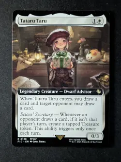 2025 Magic: The Gathering TATARU TARU #0138 Final Fantasy Extended Art Rare (B) - Image 1