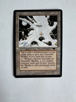 MTG Mishra's Factory (Winter) Antiquities - Image 1