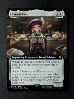 2025 Magic: The Gathering TATARU TARU #0138 Final Fantasy Extended Art Rare - Image 1