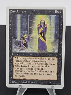 Simulacrum Revised Edition Magic the Gathering MTG - Image 1