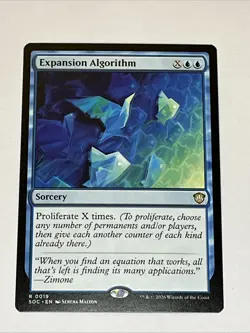 Expansion Algorithm Extended Art Secrets of Strixhaven NM MTG - Image 1