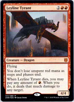 Leyline Tyrant | Foil | ZNR | 147 | LP | Chase Stone - Image 1