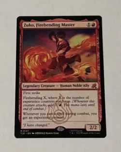 MTG Zuko, Firebending Master - Avatar The Last Airbender: Eternal-Legal NM - Image 1