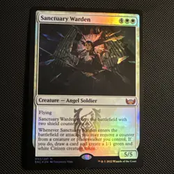Sanctuary Warden Streets of New Capenna Foil - Image 1