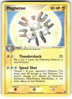 Magneton 27/112 Rare FireRed & LeafGreen Pokemon NM - Image 1