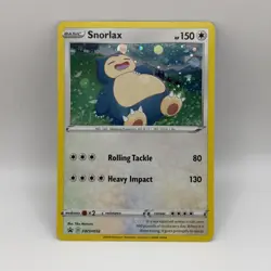 Pokemon Snorlax SWSH032 Sword & Shield Promo Holo Card - Image 1