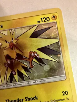 Pokemon TCG - Zapdos SM145 - Sun & Moon Black Star Promo 2018 NM - Image 3