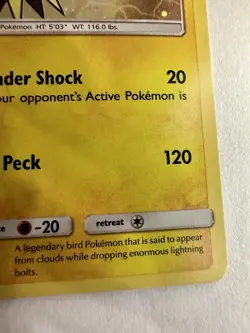 Pokemon TCG - Zapdos SM145 - Sun & Moon Black Star Promo 2018 NM - Image 4