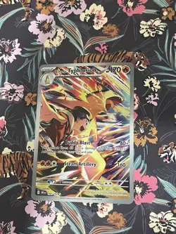 Pokemon TCG Ethan's Typhlosion 190/182 Destined Rivals Illustration Rare Holo E… - Image 1