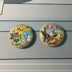 Pokemon Chinese Exclusive - Gem Pack Badge - Super Rare Pins - Image 1
