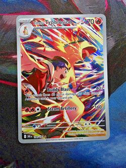 Pokemon TCG Ethan's Typhlosion Destined Rivals 190/182 - Image 1