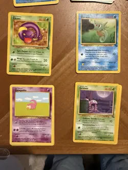 1999 Pokemon Fossil Holo MUK 13/62 + Vintage Lot WotC - English & Italian Grimer - Image 3