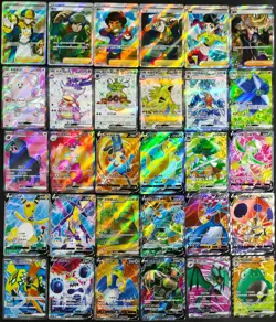 Lot 30 All SR Full Art Holo Pokemon Chinese Lucario Dragonite Garchomp NE40 - Image 1