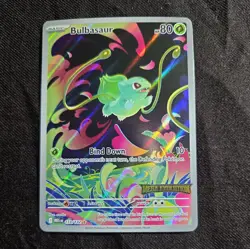 Bulbasaur 133/132 (STAMPED) Promo Mega Evolutions NM - Image 1