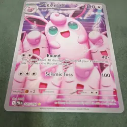 WIGGLYTUFF ILLUSTRATION RARE 2025 POKEMON PHANTASMAL FLAMES 105/094 MEGA EVOLUTI - Image 2