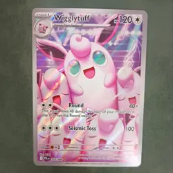 WIGGLYTUFF ILLUSTRATION RARE 2025 POKEMON PHANTASMAL FLAMES 105/094 MEGA EVOLUTI - Image 3