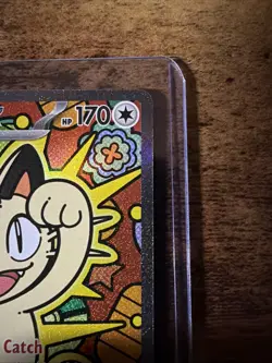 Pokemon TCG Meowth EX Holo SIR 121/88 NM - Image 3