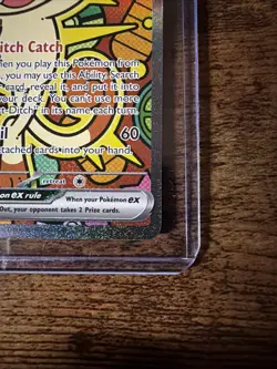 Pokemon TCG Meowth EX Holo SIR 121/88 NM - Image 4