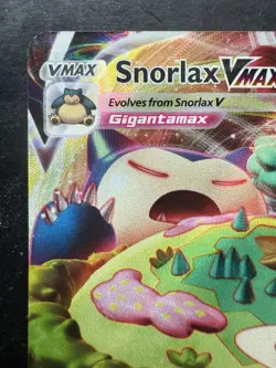Pokemon Snorlax VMAX 142/202 Ultra Rare Full Art Holo Sword & Shield (NM) - Image 2