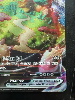Pokemon Snorlax VMAX 142/202 Ultra Rare Full Art Holo Sword & Shield (NM) - Image 5